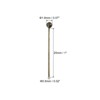 Unique Bargains Brass DIY Craft Jewelry Making Round Ball Head Pins 200 Pcs - 2 of 4