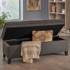 NicBex Modern 50" Storage Bench Wood Accent Stools with Button Tufted Top for Bedroom and Entryway - 4 of 4