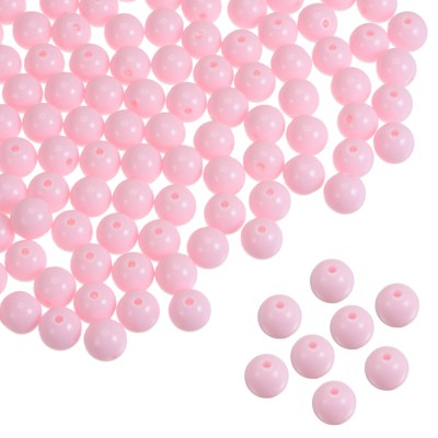 Unique Bargains Loose Craft DIY Earring Necklace Making Acrylic Round Beads 900 Pcs