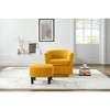 NicBex Upholstered Accent Chair with Ottoman and Cushion Design,Comfortable Chair and Ottoman Sets for Bedroom,Reading Room - 2 of 4