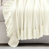 50"x60" Reyna Soft Knitted Ruffle Throw Blanket - Lush Décor - 3 of 4
