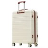 Whisen 3-Piece ABS Luggage Set with 20", 24", 28" Spinner Suitcases, TSA Locks, Telescopic Handles - 3 of 4