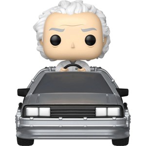 Funko Pop! Rides Back to the Future 40th Anniversary: Doc with Time Machine Vinyl Figure #133 - 1 of 2