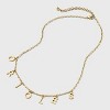 Bijoux Sport by Luv Aj MLB Gold Charm Letter Necklace - 3 of 4