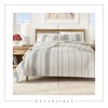 Great Bay Home Stripe Reversible Quilt Set With Shams - 4 of 4