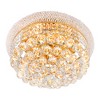 CWI Lighting Empire 5 Light Flush Mount With Gold Finish - 3 of 4