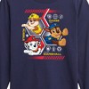 Boys' - Paw Patrol - Chase Rubble Marshall Hexagons Long Sleeve Graphic T-Shirt - 2 of 4