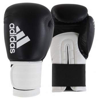 : Training - Gloves Adidas Hybrid 80 Black/pink Target 10oz