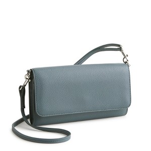 Vera Bradley Women's Outlet Faux Leather Wallet Crossbody - 1 of 4