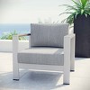 Modway Shore Outdoor Patio Aluminum Armchair - 3 of 4