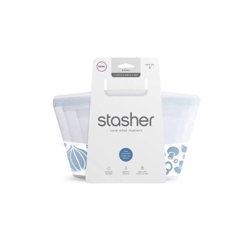 stasher Bowls Cups - 3pk, 1 of 6