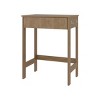 INFURNIC Desks Hills Computer Desk with 2 Side Shelves Easy to Assemble for Spacious Workspace and Smart Storage, Brown, 15.7"*23.6"*30.3" - 2 of 4