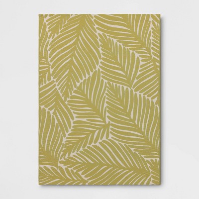 5'x7' Palms Outdoor Area Rug Lime Green - Threshold™