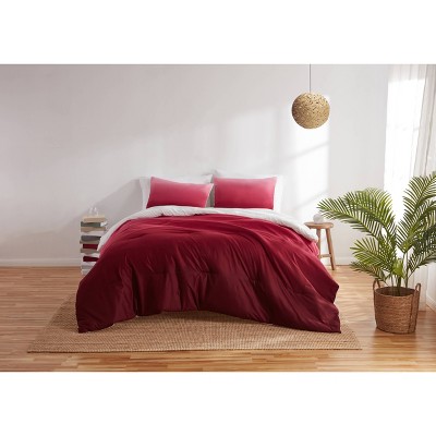 3pc King Bailey Ombre Comforter & Sham Set Berry - Refinery29