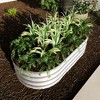 Chic Crate 4x2x1ft Galvanized Raised Garden Bed for Vegetables & Herbs, Rust-Resistant Outdoor Planter Box - 4 of 4