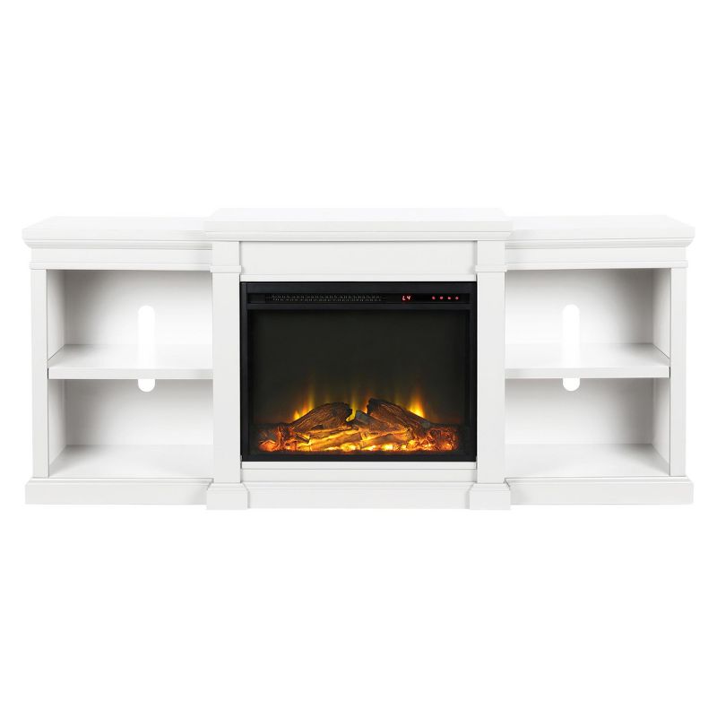 Union Electric Fireplace TV Stand with Side Shelves for TVs up to 70" -  Room & Joy, 1 of 10