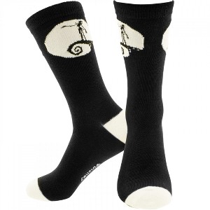 Adult The Nightmare Before Christmas Spiral Hill Crew Socks - 1 of 3
