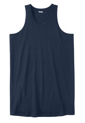 Kingsize Men's Big & Tall Shrink-less™ Lightweight Longer-length Tank ...