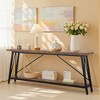 70.9" Console Table Hallway Table Entry Table Extra Long Sofa Table Behind Couch - 3 of 4