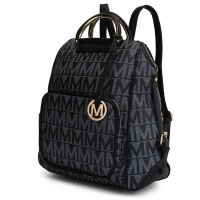 MKF Collection Cora Milan M Signature Trendy Travel Backpack by Mia K