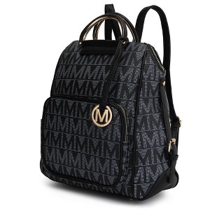 MKF Collection Cora Milan M Signature Trendy Travel Backpack by Mia K - 1 of 4