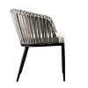 Melilani Outdoor Chairs w/ Cushions - Set of 2 - OD1086108 - Black - SEI - 4 of 4