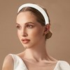 Unique Bargains Women's Elegant Retro Jacquard Thin Hairband 6.30"x5.51" 1 Pc - 2 of 3