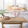 Pedestal Wood Coffee Table - Natural - Hearth & Hand™ with Magnolia - 2 of 4