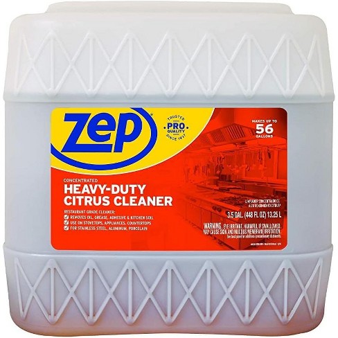 ZEP Zep Heavy-Duty Citrus Degreaser and Cleaner – Removes Grease and Grime – 3.5 Gallon - image 1 of 4