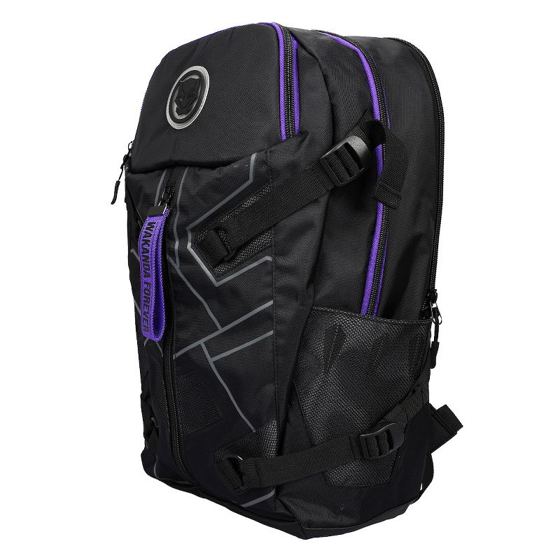 Marvel Black Panther Wakanda Compression Straps Tech Backpack, 2 of 7