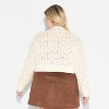 Women's Long Sleeve Shawl Collar Open Work Cardigan - Wild Fable™ - 3 of 3
