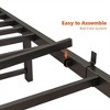 Vynxaria Twin Size Loft Bed Frame Heavy Duty Metal, RGB Headboard (APP/Remote), Charging Station (2 Outlets/2 USB) - 3 of 4