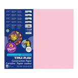 Pacon Tru-Ray 12" x 18" Construction Paper Pink 50 Sheets/Pack 5 Packs (PAC103044-5)
