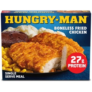 Hungry-Man Frozen Boneless Fried Chicken Dinner - 16oz - 1 of 4