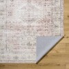 Hauteloom Laran Taupe Distressed Washable Area Rug - 3 of 4