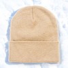 Canada Weather Gear Women's Winter Beanie - Stylish Knit Hat with Logo Patch & Warmth Indicator - 4 of 4