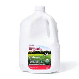 Organic Whole Milk - 1gal - Good & Gather™ - 1 of 3