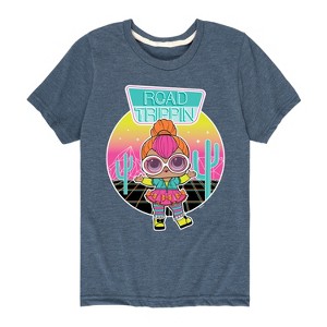 Boys' - LOL Surprise! - Neon Qt Road Trippin Short Sleeve Graphic T-Shirt - 1 of 4
