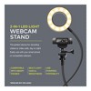 Logitech 4k Pro Webcam, Blue Microphones Yeti Blackout, Ring Light, Webcam  Stand : Target