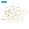 Unique Bargains Copper DIY Jewelry Making Wide Usage Easy to Use Beading Hoop Earrings 60Pcs - 3 of 4