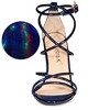 Allegra K Women's Open Toe Strappy Buckle Straps Stiletto Heel Sandals - 2 of 4