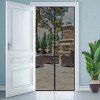 Hastings Home 38" Magnetic Screen Door for French Doors or Sliding Glass Doors - Full Frame Velcro, Black - 2 of 4