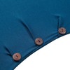 Clearlove Maternity Tunic Tops Maternity Shirt Side Button and Ruched Maternity Tunic Tops Maternity Short Sleeve T-Shirts - 4 of 4
