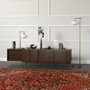 Hudson and Canal 25" Tall Arc Table Lamp with Glass Shade - 3 of 4