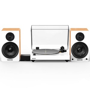 Fluance RT85N Reference High Fidelity Vinyl Turntable, PA10 Phono Preamp and Ai61 Powered 6.5" Stereo Bookshelf Speakers - 1 of 4