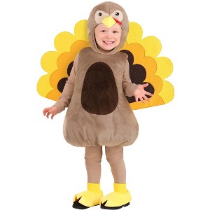 HalloweenCostumes.com Toddler Crafty Turkey Costume - 1 of 2