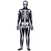 Joyfy Skeleton Halloween Costume for Men' Adults Skeleton Bodysuit for Halloween Costume dress up - 2 of 4