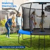 SereneLife Outdoor Trampoline with Net Enclosure - 4 of 4
