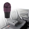 Unique Bargains Car Trash Can Rhinestones Portable Car Cup Holder Trash Bin 1 Pcs - 3 of 4