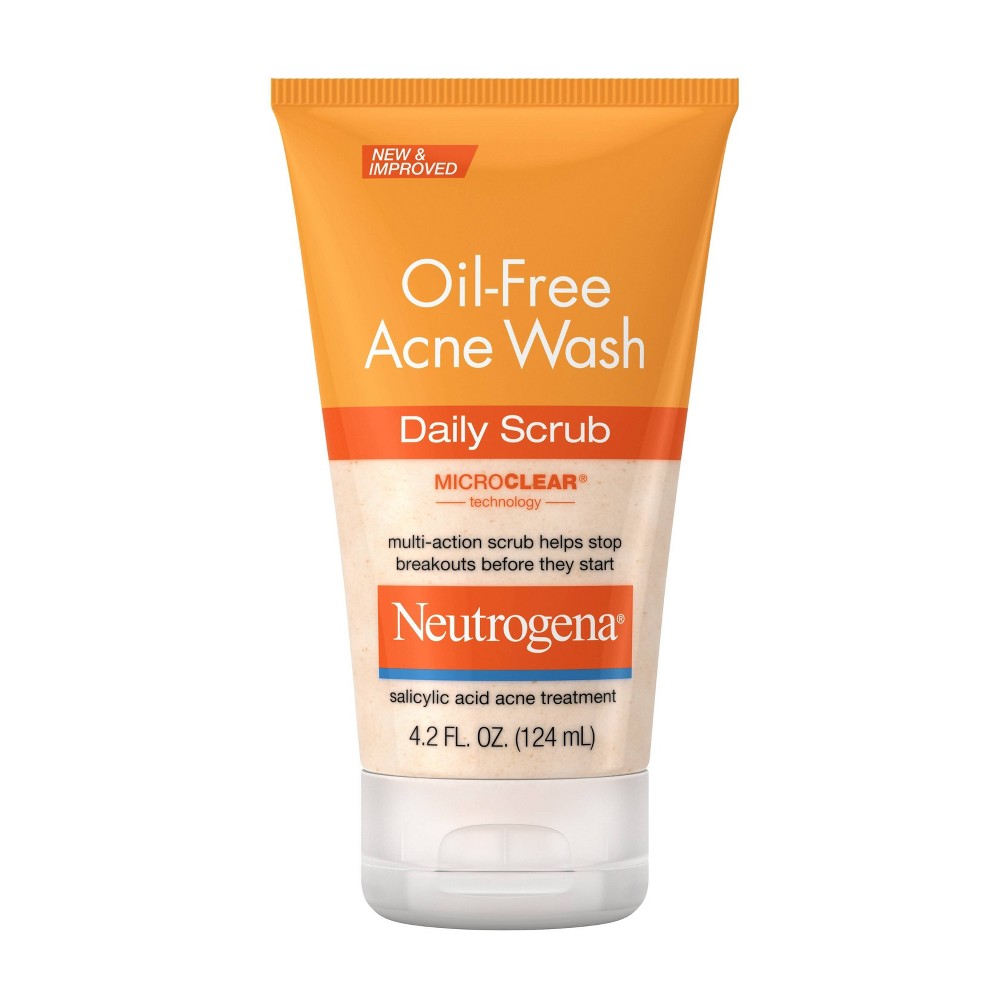 UPC 070501028209 product image for Neutrogena Oil-Free Acne Face Wash Daily Scrub With Salicylic Acid - 4.2 fl oz | upcitemdb.com